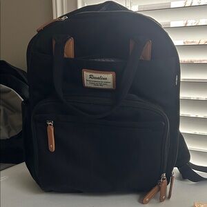 RUVALINO Diaper Bag Black
